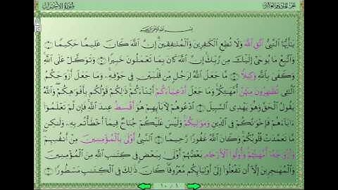 33سورة الأحزاب لشيخ أبو بكر الشاطري