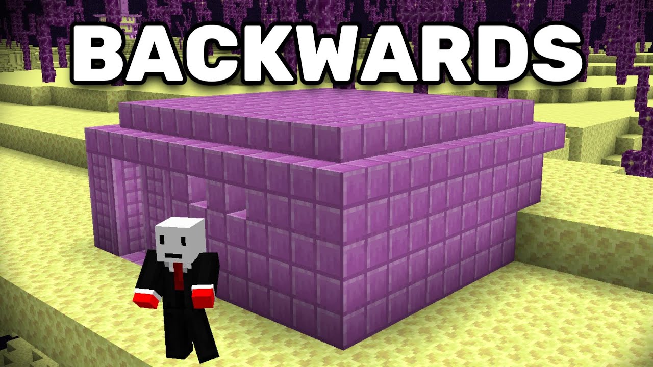 I Tried Beating Minecraft Backwards