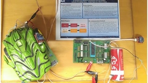 accelerometer Based Hand Gesture Controlled Robot using pic microcontroller