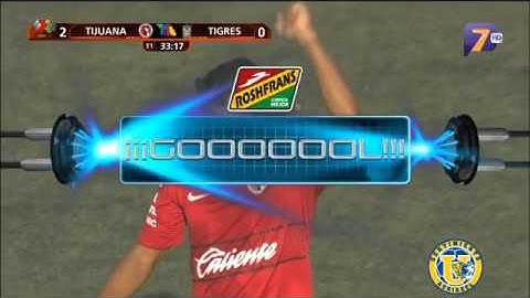 Tijuana vs Tigres 2-1 Jornada 5 Apertura 2012 Liga MX Resumen HD [17-08-12]