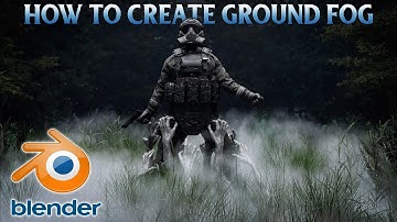 How to Create Ground Fog (Blender Tutorial)