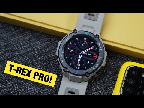 ⚡️ Tahan Banting Bos! Smartwatch Terbaik Amazfit 2021 | Amazfit T-Rex Pro
