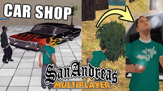 GTA San Andreas Collecting Weed in Multiplayer, Smoking, The Truth, Wang Cars Heist | WTLS NEWS #25