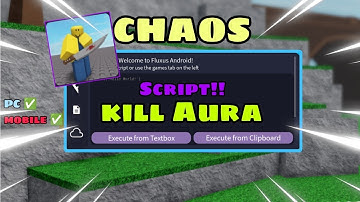 CHAOS| Script Kill Aura| Roblox | 2023