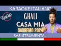 Ghali - Casa mia - Karaoke Sanremo 2024 🎤