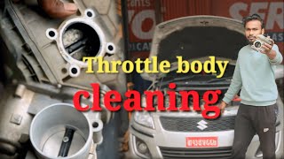 Throttle body cleaning process Suzuki swift #vxi 🇮🇳#india 🤝 Nepal 🇳🇵