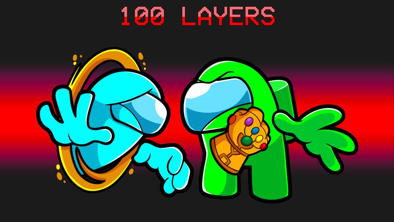 Surviving 100 Layers of Among Us
