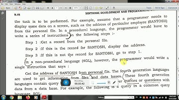 Information Technology! Fourth generation Languages! 4GLs