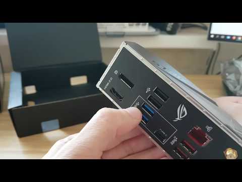 обзор материнской платы ASUS ROG STRIX Z390-I GAMING