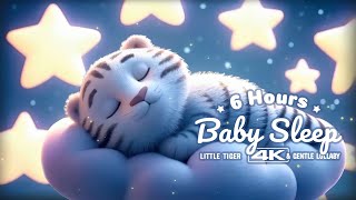 6 Hour Baby Sleep Lullabies – Little Tiger Dreaming on a Cloud (4K) screenshot 2