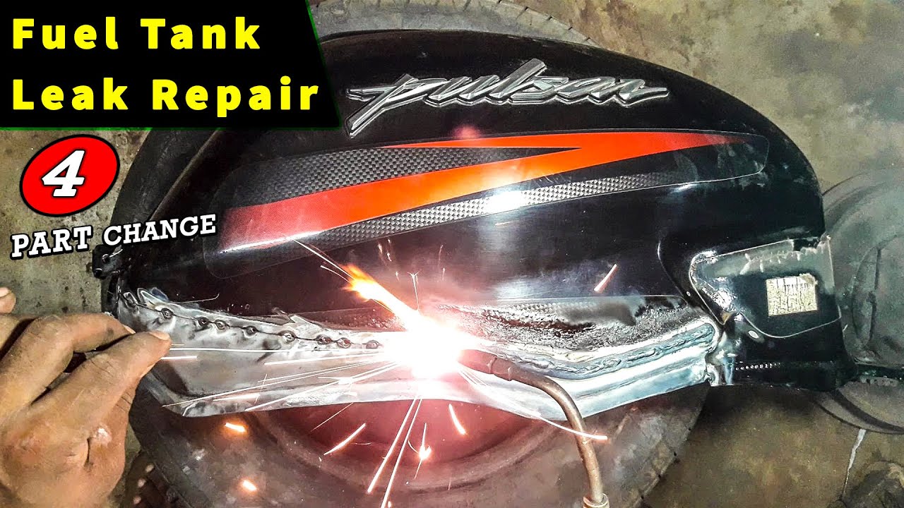 Fuel Tank Leak Repair "Amazing Technique" |বাজাজ পালসার সিঙ্গেল ডিক্স| ফুল তলি রিপেয়ার - YouTube