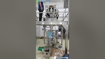 Automatic Vertical Granular Packaging Machine With Electronic Weigher #packagingautomation #machine