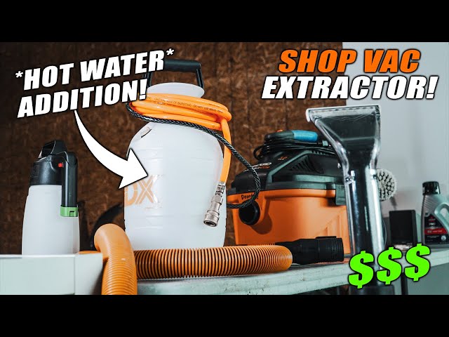 Turn Your Shop Vac Into a Carpet Extractor Quickly (Easy Way