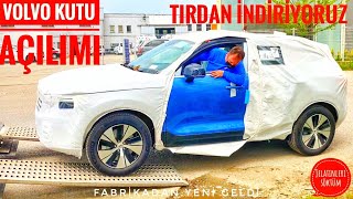 SIFIR VOLVO KUTU AÇILIMI |TIRDAN İNDİRİYORUZ|FABRİKADAN YENİ ÇIKTI | ASMR |XC40 PHEV