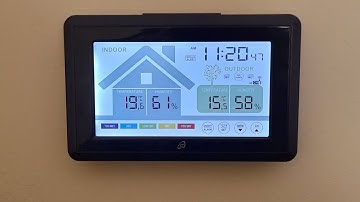 🟢Auriol Radio Controlled Weather Station & Ventilation Monitor