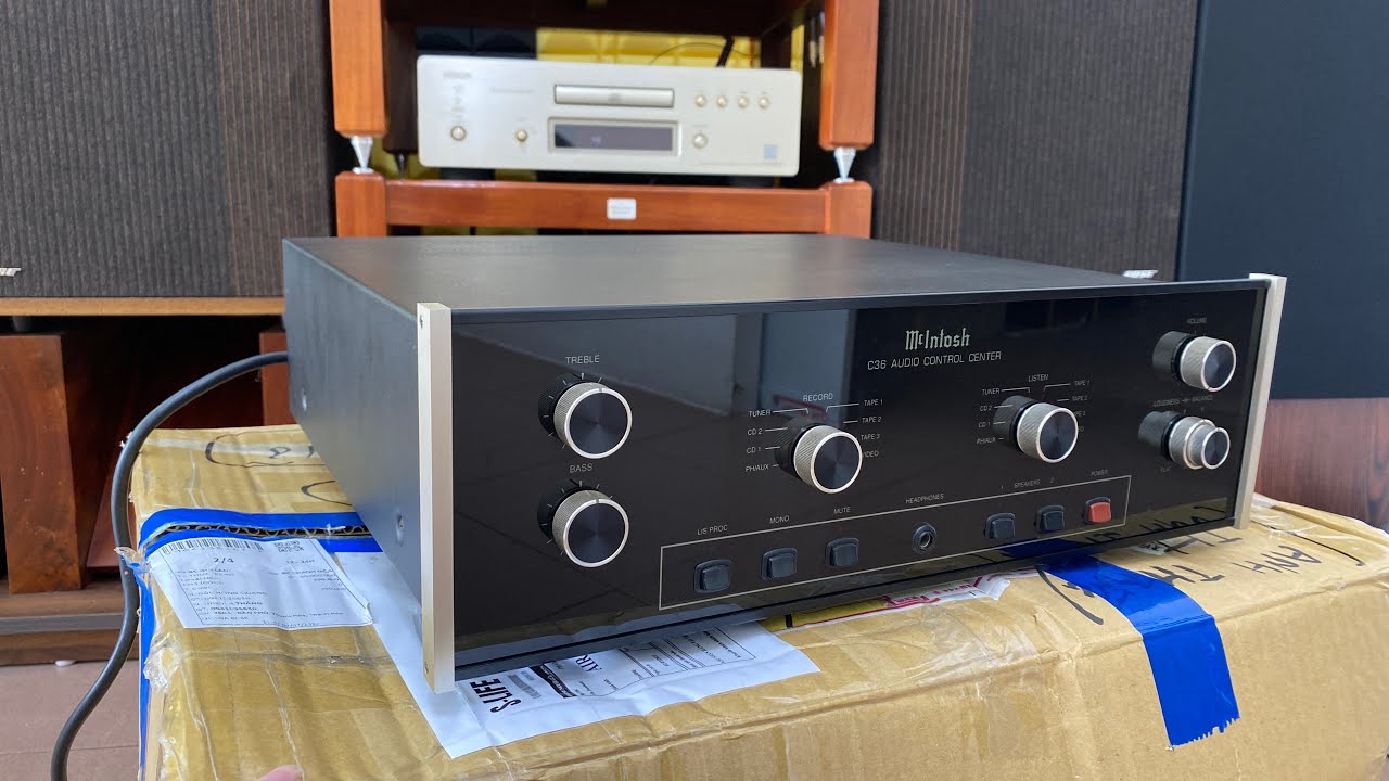 Introducing and Pricing the Exquisite McIntosh C36 Preamp Fresh
