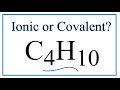 Covalent Compounds and Butane Properties
