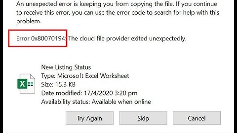 How to fix error 0x80070194 OneDrive in Windows 11
