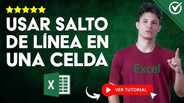 Cómo USAR el SALTO DE LÍNEA EN UNA CELDA en Excel | ↩️ Saltar Varias Filas de Texto en una Celda 📈