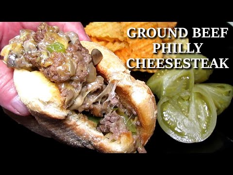 Ground Beef Philly Cheesesteak - Food Dolls