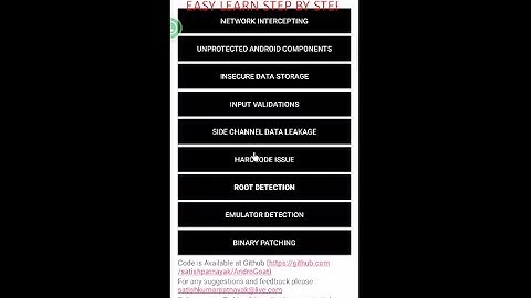 AndroGoat Android Penetration Testing Insecure Data Storage