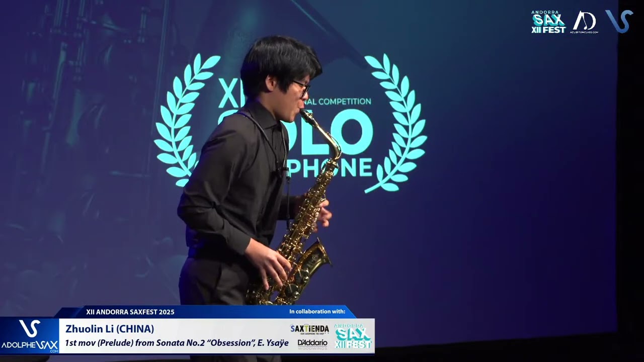 Zhuolin Li (China) plays Prelude from Sonata No. 2 “Obsession” by ...
