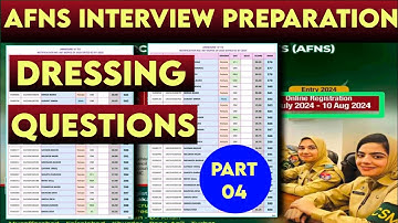 AFNS Final Interview Preparation 2025 | AFNS Interview Tips & Most Asked Questions | AFNS interview