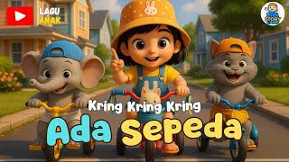 Lagu Anak Kring Kring Ada Sepeda 🚲 | Animasi Ceria & Edukatif | Una Storyland