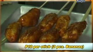 Cooking Banana Cue