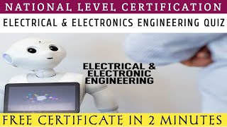 ELECTRICAL & ELETRONICS ENGINEERING E-QUIZ |Competitive Exam Electrical Engineering MCQs & Answers