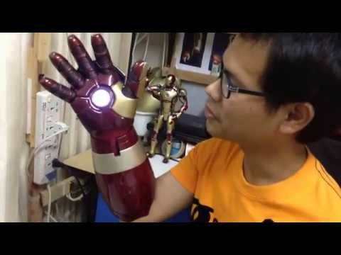 Hand and Forearm Iron man mk 42 scale 