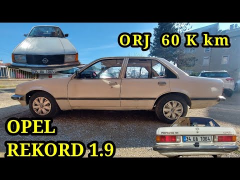 1980 0PEL REKORD 1.9 E ARAÇ İNCELEMESİ