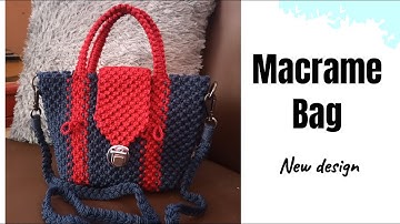 New Designs - Macrame Ladies Handbags || Macrame Bag #magnificalcorecraft