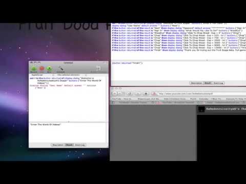 How To Set Up A Multiple Page Application With Apple Script