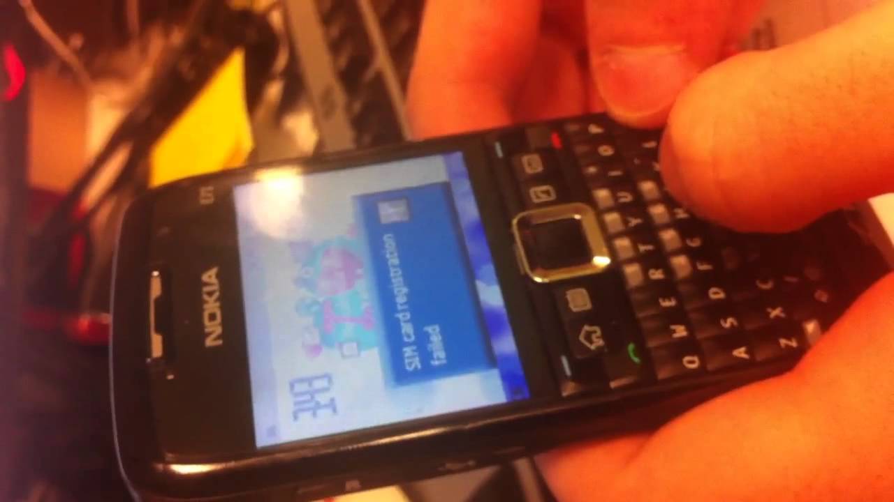 Nokia e71 default lock code