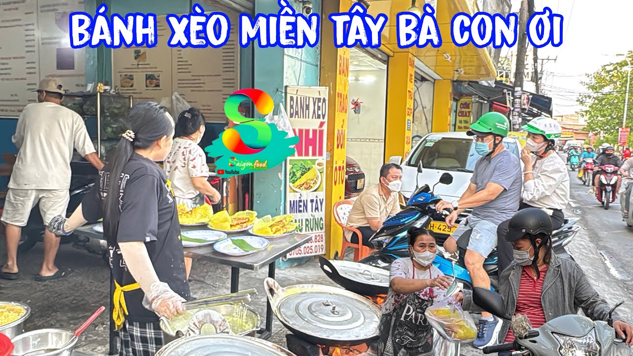 🟢Bánh xèo nhí ngày mới buôn bán ra sao..?