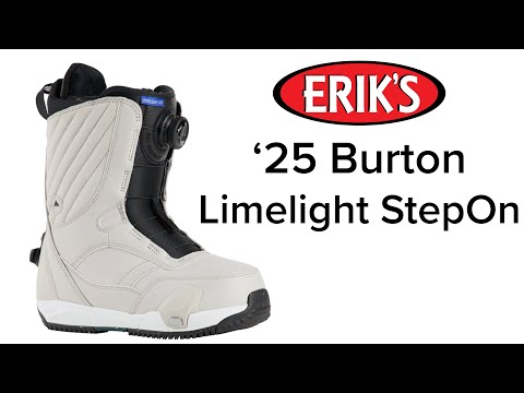 2025 Burton Limelight Women's Step On Snowboard Boots - YouTube