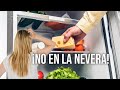 ¡Error! 10 Alimentos que Nunca Deberías Meter en la Nevera