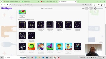 Pirámide invertida, Figuras en figuras y La cueva de estalactitas en Pilas Bloques Nivel Avanzado