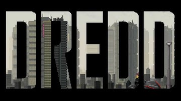 DREDD pixel art intro