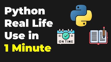 PYTHON AUTOMATION REAL LIFE USE