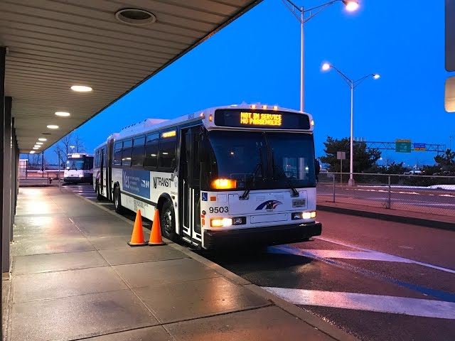 NJ Transit HD 60fps: Riding Neoplan AN-459 9503 on Route 321