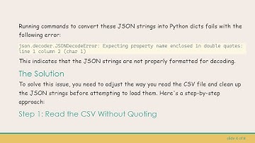 How to Read CSV Files in Pandas While Handling Double Quotes in JSON Columns