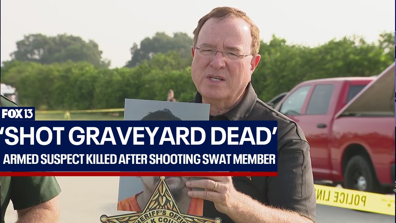 Grady Judd Press Conference: Deputy kills suspect who shot SWAT member