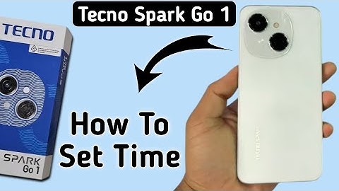 Tecno Spark Go 1 time set kaise kare, how to change date and time in tecno, how to set time in tecno