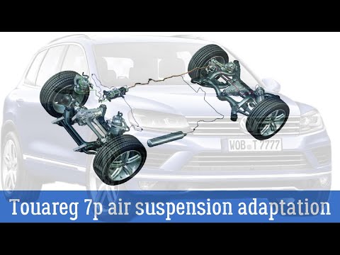 Video: Lahat ba ng VW Touareg ay may air suspension?