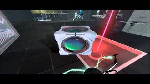 Portal 2 Coop Course 1 Room 5-6