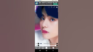 Kim tea-hyung smudge edit from BTS in (ibis paint X)