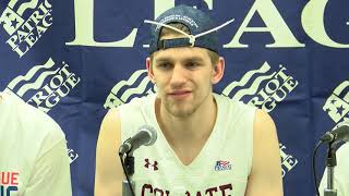 Patriot League Championship Postgame Press Conference (Colgate)