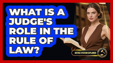 What Is A Judge